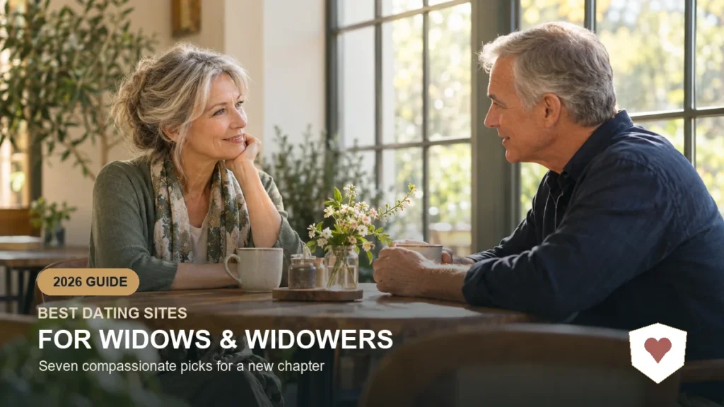 Best dating sites and apps for widows and widowers decision guide banner